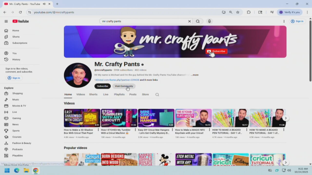 MR CRAFTY PANTS Youtube page  (1).jpeg
